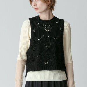 Zara Knit Crop Top Sz S